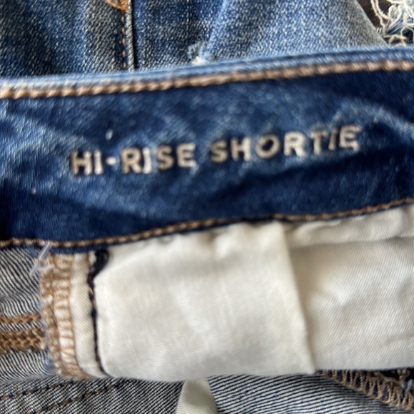 AE Ne(x)t Level High rise Denim Short Short sz 6 - Picture 15 of 15